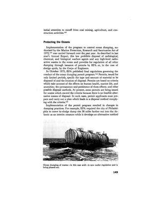 August 1974 The Fifth Annual Report Of The Council On Environmental Quality