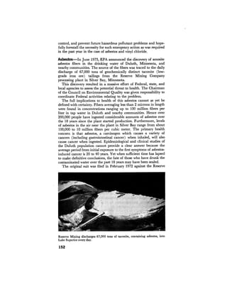 August 1974 The Fifth Annual Report Of The Council On Environmental Quality