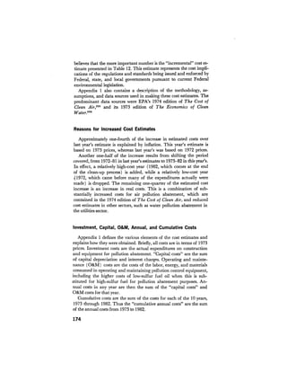 August 1974 The Fifth Annual Report Of The Council On Environmental Quality