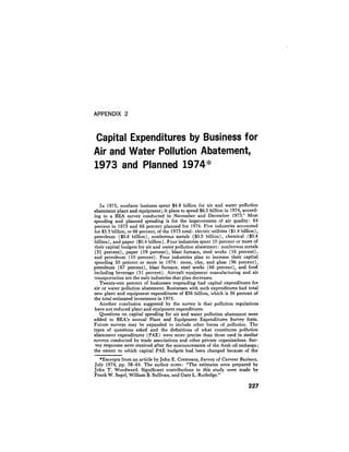 August 1974 The Fifth Annual Report Of The Council On Environmental Quality