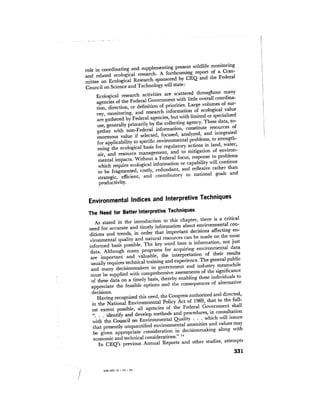 August 1974 The Fifth Annual Report Of The Council On Environmental Quality