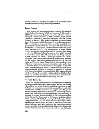 August 1974 The Fifth Annual Report Of The Council On Environmental Quality