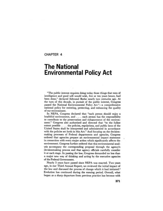 August 1974 The Fifth Annual Report Of The Council On Environmental Quality