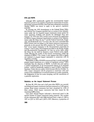 August 1974 The Fifth Annual Report Of The Council On Environmental Quality