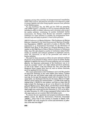 August 1974 The Fifth Annual Report Of The Council On Environmental Quality