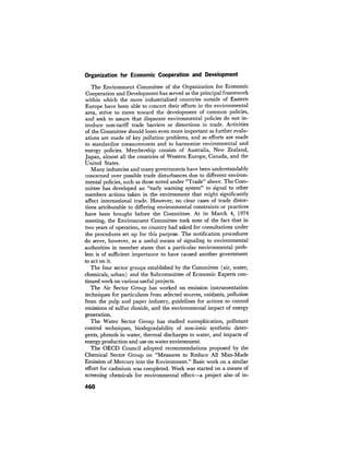 August 1974 The Fifth Annual Report Of The Council On Environmental Quality