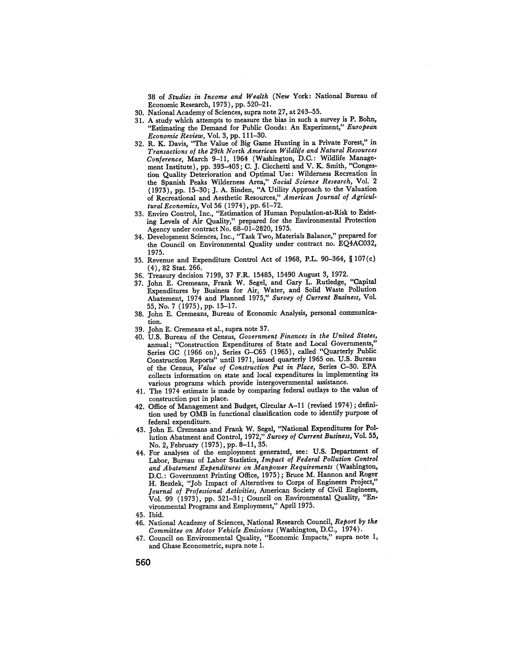 August 1975 The Sixth Anual Report Of The Council On Environmental Quality