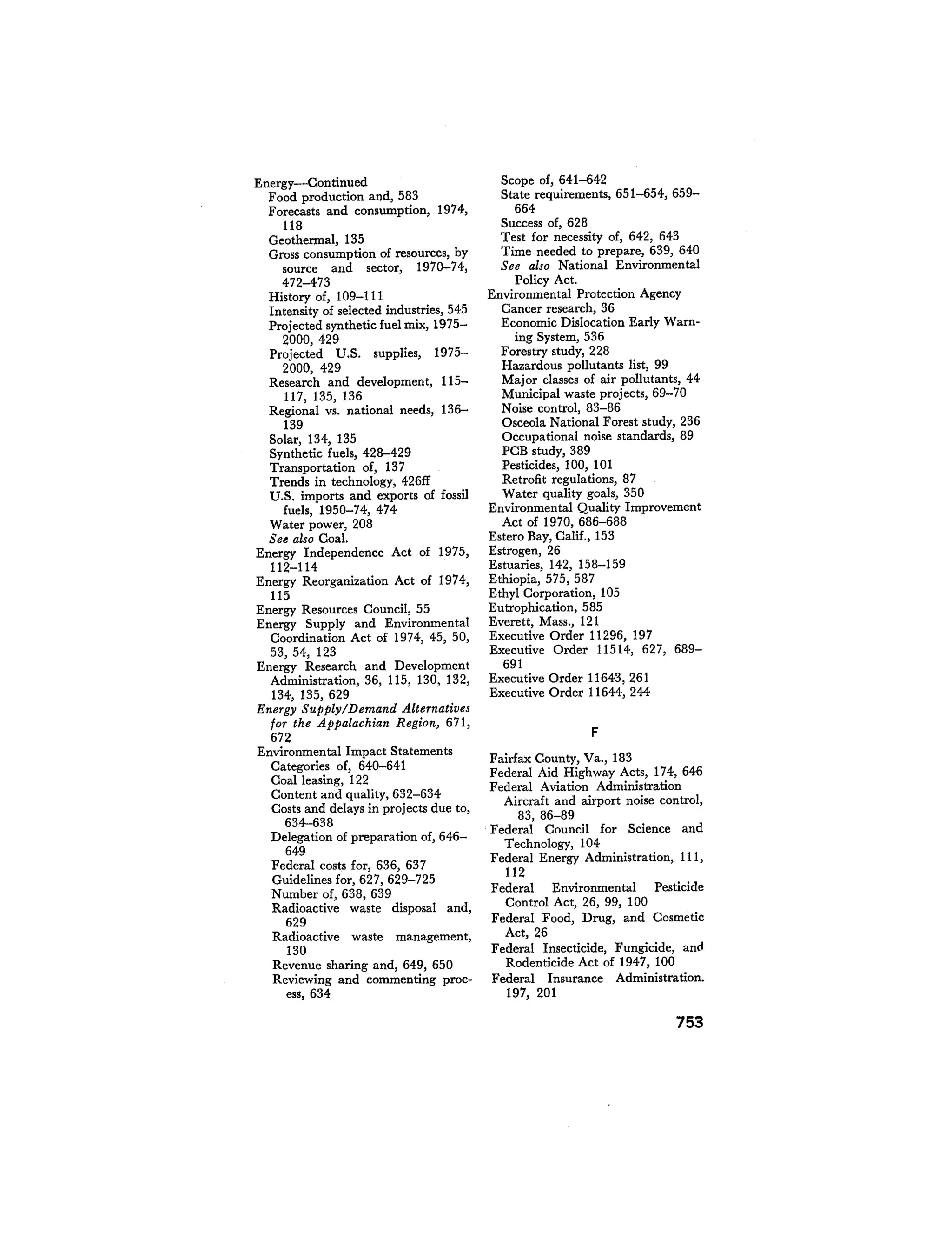 August 1975 The Sixth Anual Report Of The Council On Environmental Quality