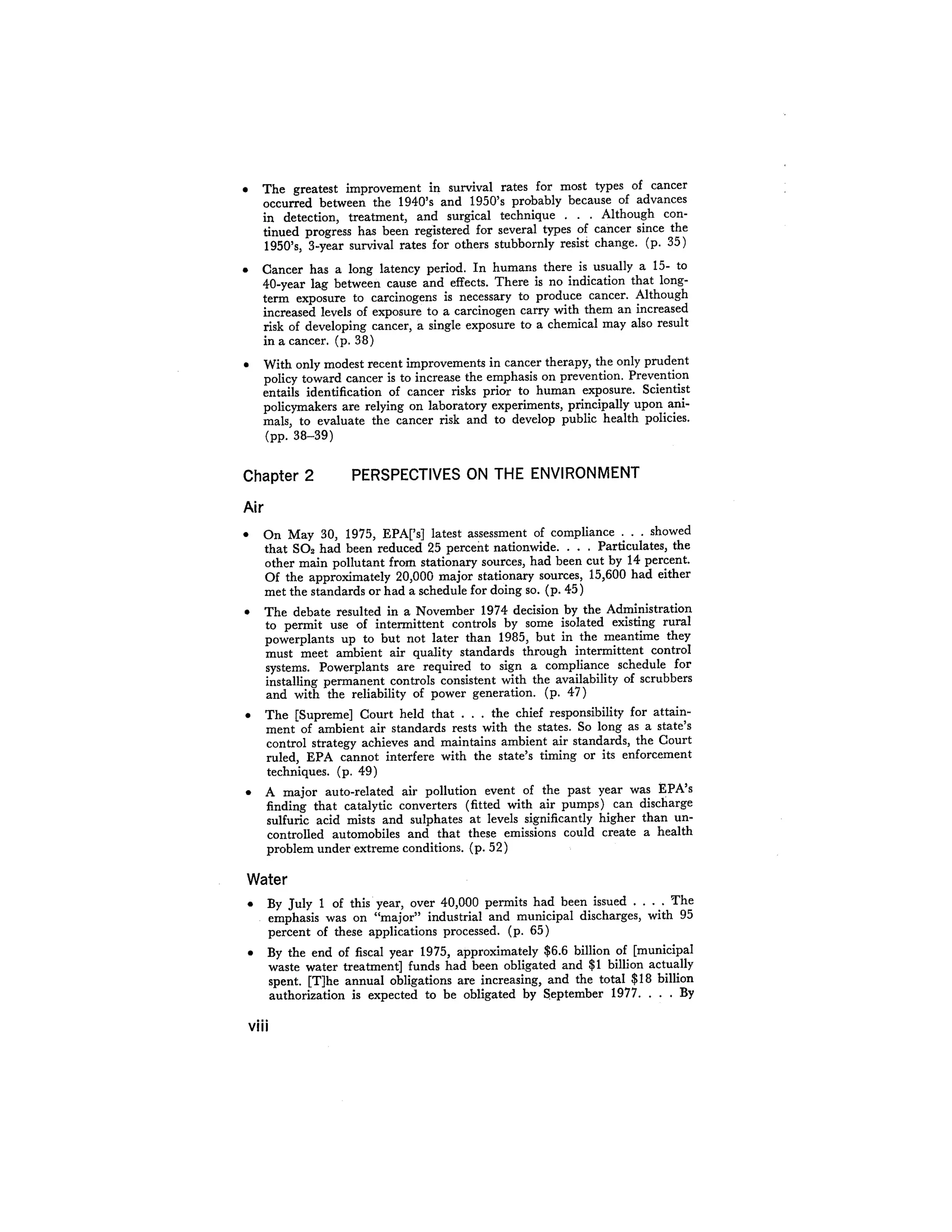 August 1975 The Sixth Anual Report Of The Council On Environmental Quality