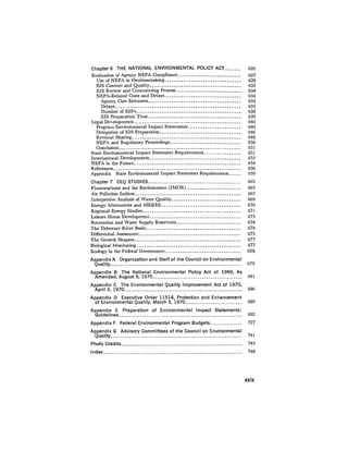 August 1975 The Sixth Anual Report Of The Council On Environmental Quality