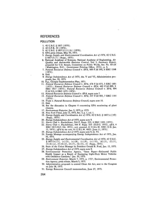 August 1975 The Sixth Anual Report Of The Council On Environmental Quality