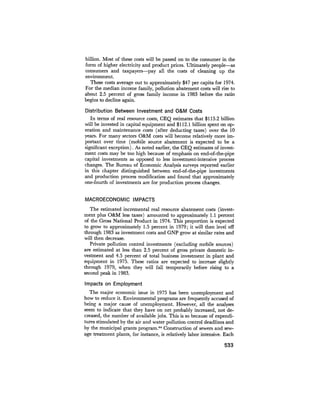 August 1975 The Sixth Anual Report Of The Council On Environmental Quality