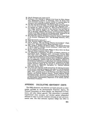 August 1975 The Sixth Anual Report Of The Council On Environmental Quality