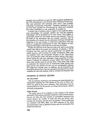 August 1975 The Sixth Anual Report Of The Council On Environmental Quality