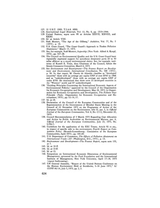August 1975 The Sixth Anual Report Of The Council On Environmental Quality