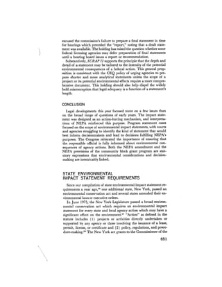 August 1975 The Sixth Anual Report Of The Council On Environmental Quality