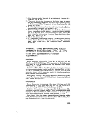 August 1975 The Sixth Anual Report Of The Council On Environmental Quality