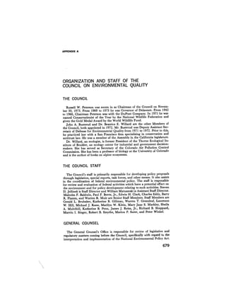 August 1975 The Sixth Anual Report Of The Council On Environmental Quality
