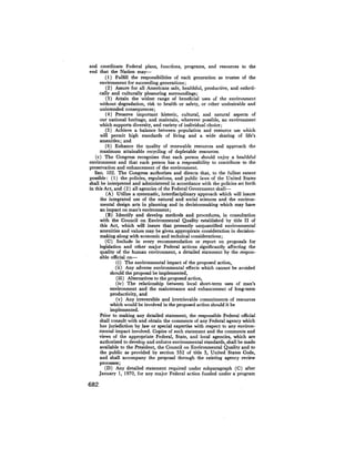 August 1975 The Sixth Anual Report Of The Council On Environmental Quality