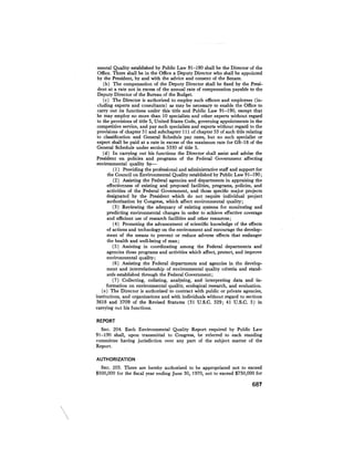 August 1975 The Sixth Anual Report Of The Council On Environmental Quality