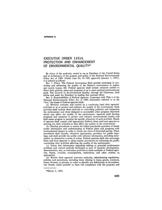 August 1975 The Sixth Anual Report Of The Council On Environmental Quality