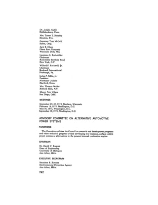 August 1975 The Sixth Anual Report Of The Council On Environmental Quality