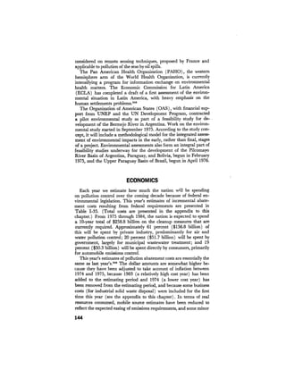 August 1976 The Seventh Annual Report Of The Council On Environmental Quality