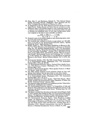 August 1976 The Seventh Annual Report Of The Council On Environmental Quality