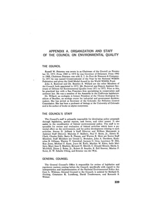 August 1976 The Seventh Annual Report Of The Council On Environmental Quality