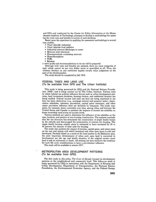 August 1976 The Seventh Annual Report Of The Council On Environmental Quality