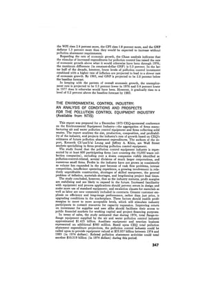 August 1976 The Seventh Annual Report Of The Council On Environmental Quality