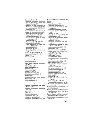 August 1976 The Seventh Annual Report Of The Council On Environmental Quality