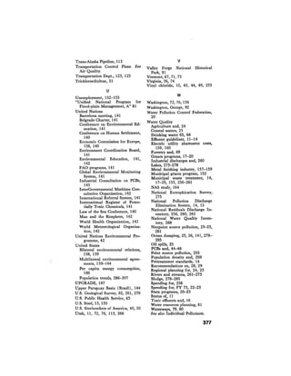 August 1976 The Seventh Annual Report Of The Council On Environmental Quality