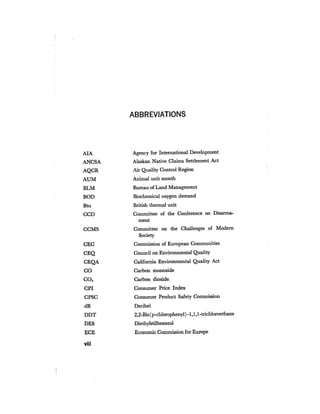 August 1976 The Seventh Annual Report Of The Council On Environmental Quality