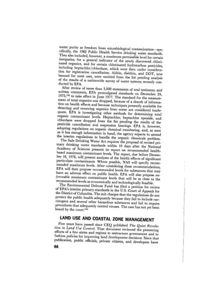 August 1976 The Seventh Annual Report Of The Council On Environmental Quality