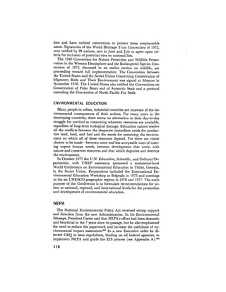 August 1977 The Eighth Annual Report Of The Council On Environmental Quality