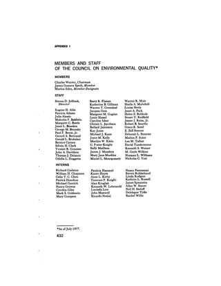 August 1977 The Eighth Annual Report Of The Council On Environmental Quality