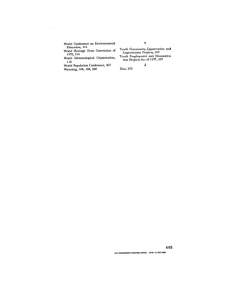 August 1977 The Eighth Annual Report Of The Council On Environmental Quality