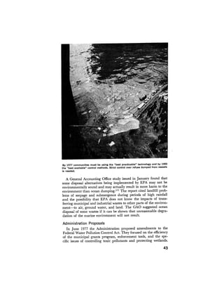 August 1977 The Eighth Annual Report Of The Council On Environmental Quality