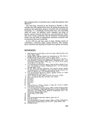 August 1978 The Ninth Annual Report Of The Council On Environmental Quality