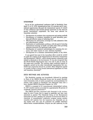 August 1978 The Ninth Annual Report Of The Council On Environmental Quality