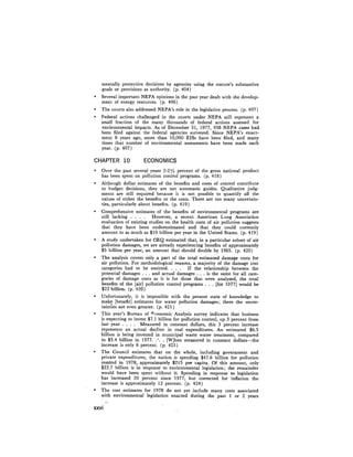 August 1978 The Ninth Annual Report Of The Council On Environmental Quality