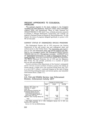 August 1978 The Ninth Annual Report Of The Council On Environmental Quality