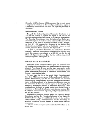 August 1978 The Ninth Annual Report Of The Council On Environmental Quality