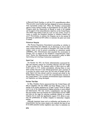 August 1978 The Ninth Annual Report Of The Council On Environmental Quality