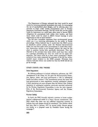 August 1978 The Ninth Annual Report Of The Council On Environmental Quality