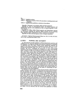 August 1978 The Ninth Annual Report Of The Council On Environmental Quality