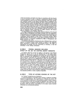 August 1978 The Ninth Annual Report Of The Council On Environmental Quality