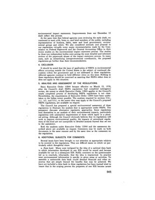 August 1978 The Ninth Annual Report Of The Council On Environmental Quality