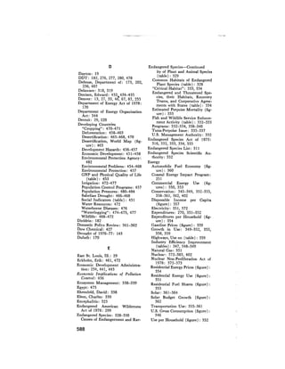 August 1978 The Ninth Annual Report Of The Council On Environmental Quality